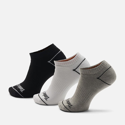 Bowden 3-Pack Full Cushion No-Show Sock