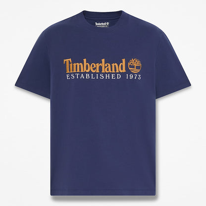 Men's Established 1973 Embroidered Short-Sleeve T-Shirt