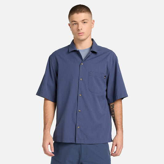 Men's Short-Sleeve Seersucker Resort Shirt