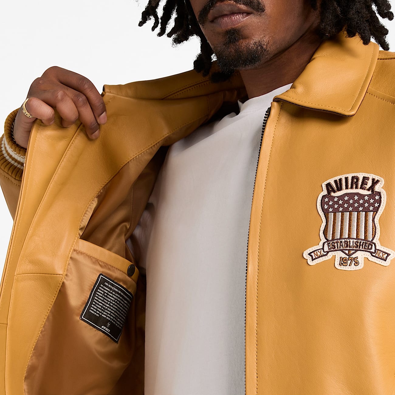 Men's TIMB x Avirex Icon Bomber Jacket