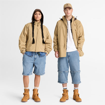 Women's TIMB x BEAMS Nylon Zip Up Convertible Jacket