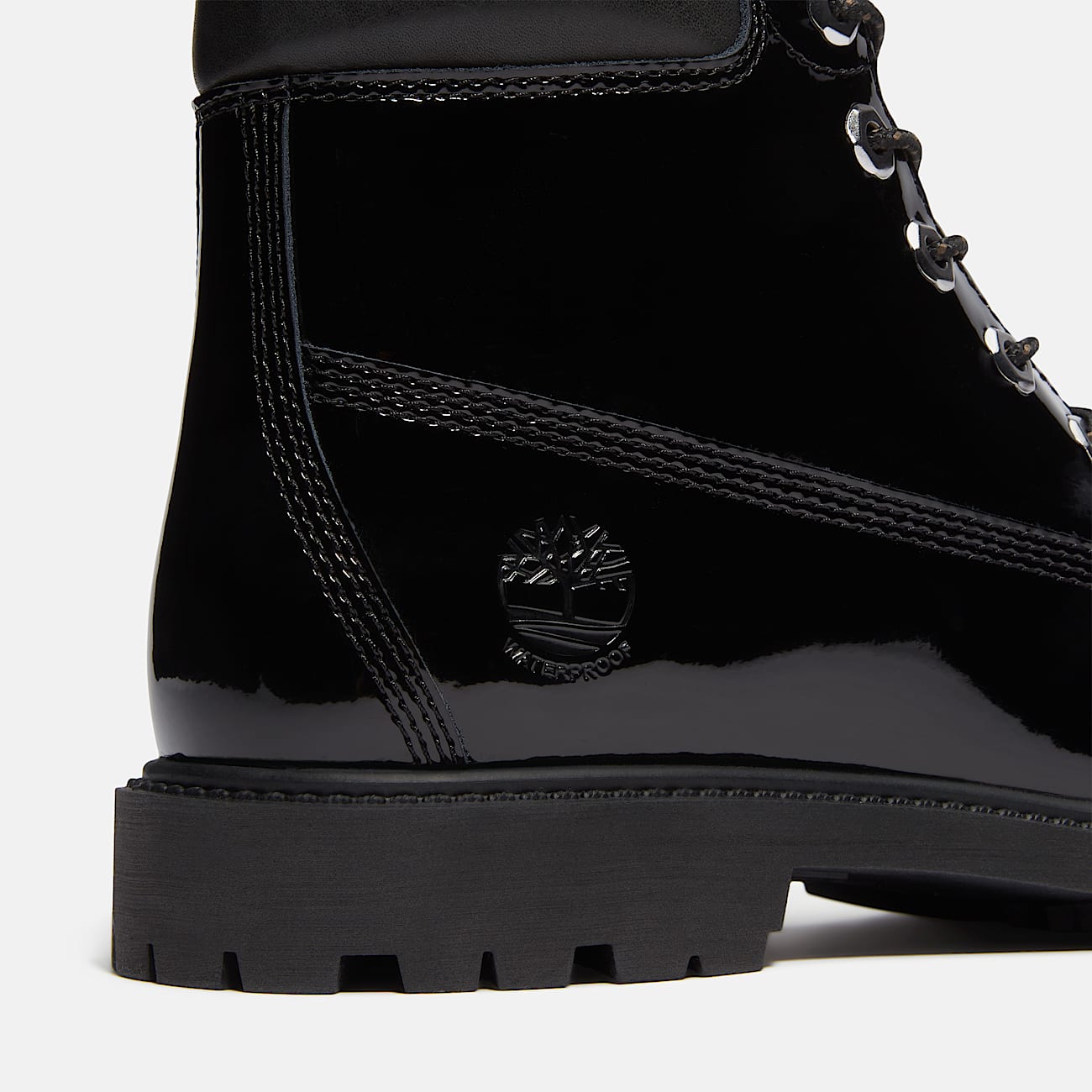 Women's Patent Leather Premium 6-Inch Waterproof Boot